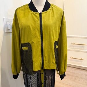 Funky Mesh Chartreuse Green Dress One Size but fits large